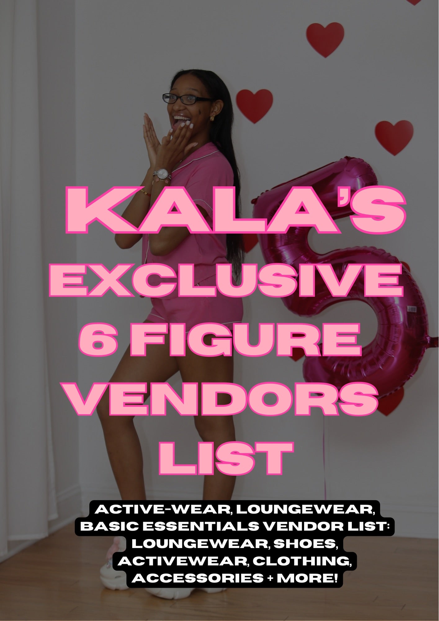 My EXCLUSIVE VENDOR LIST: Clothes, shoes + accessories vendor list!