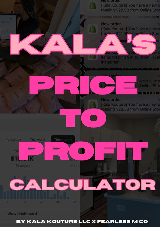 PRICE TO PROFIT CALCULATOR: HOW I PRICE MY BOUTIQUE TO MAKE PROFIT